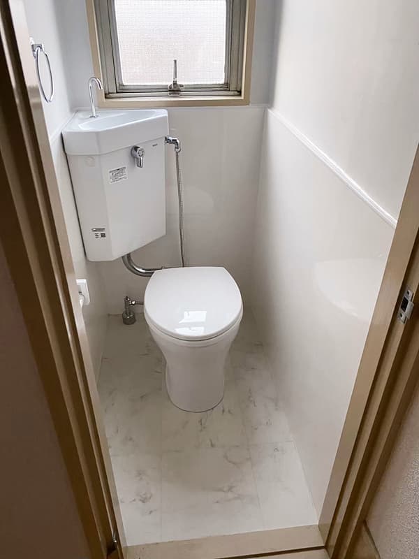 トイレ改修施工後