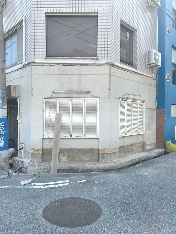 コインランドリー改修施工前