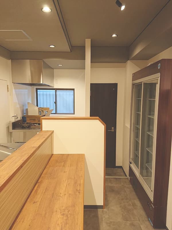 和食店改修工事施工後
